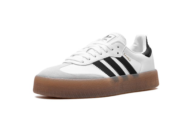 Adidas Sambae Weiß Schwarz Gummi 