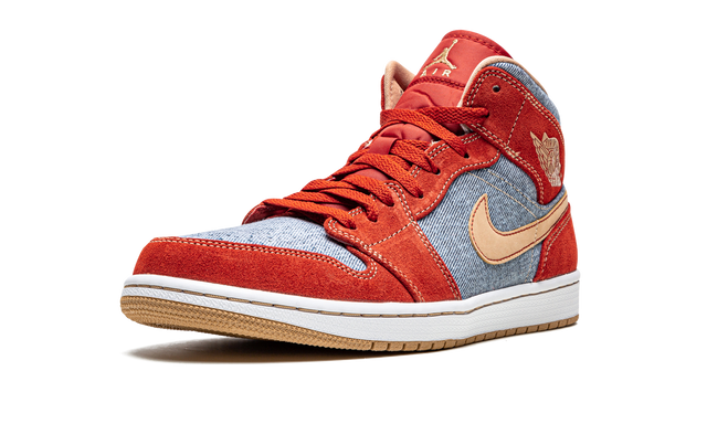 Jordan 1 Mid Denim Rot
