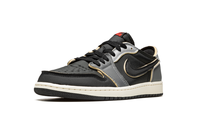 Jordan 1 Low Schwarz Rauchgrau 