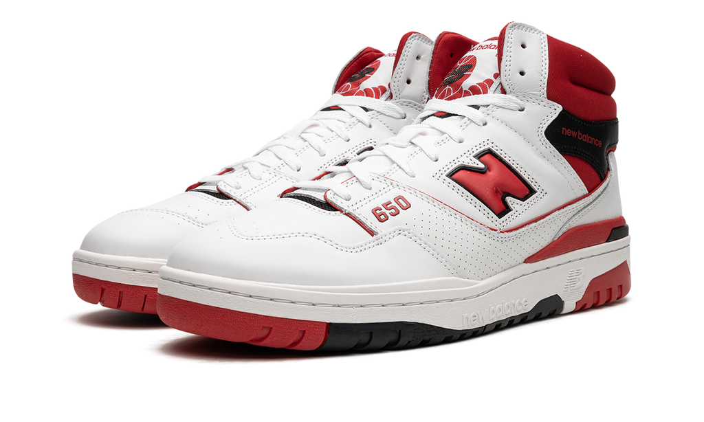New Balance 650 Weiß/Rot