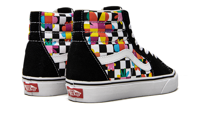 Vans SK8-Hi "Checkerboard Floral"