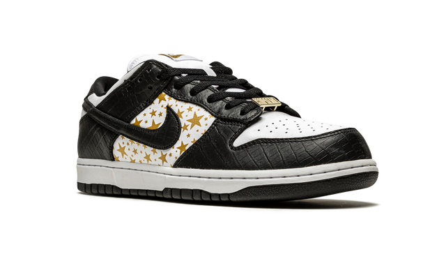 Nike SB Dunk Low Supreme Stars Schwarz 