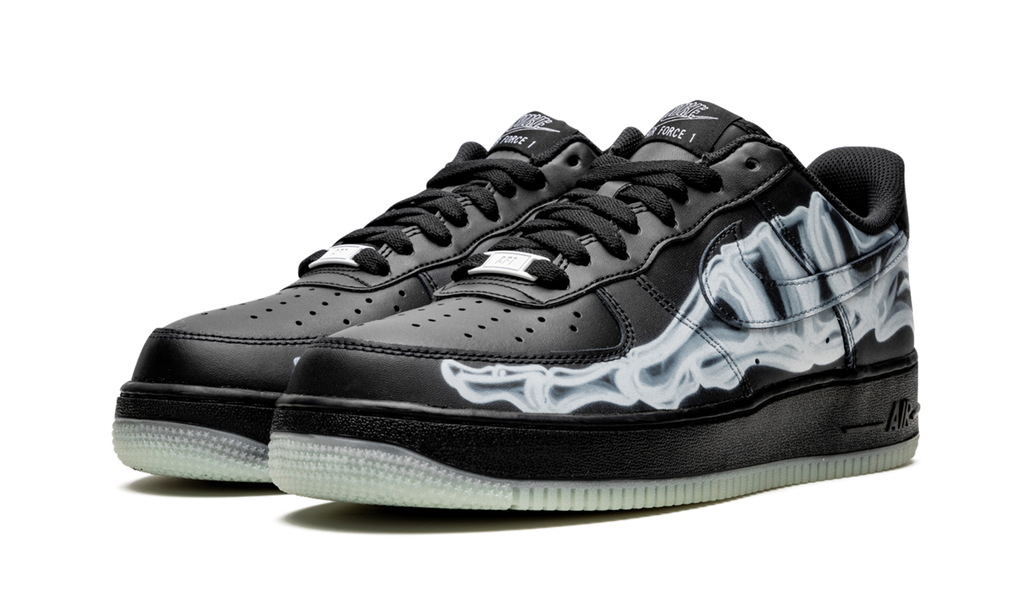 Nike Air Force 1 Schwarzes Skelett