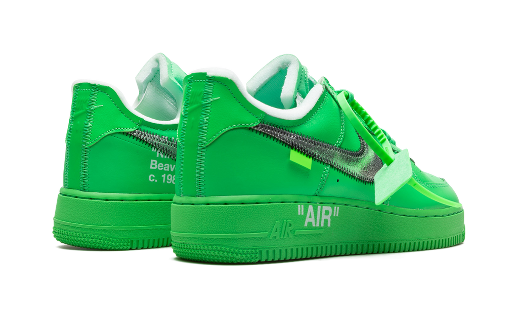 Nike Air Force 1 Low Off-White Hellgrün Spark