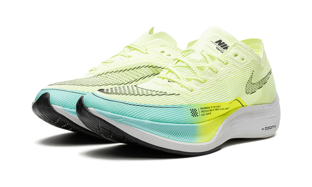 Nike ZoomX Vaporfly Next% 2 Barely Volt Türkis 