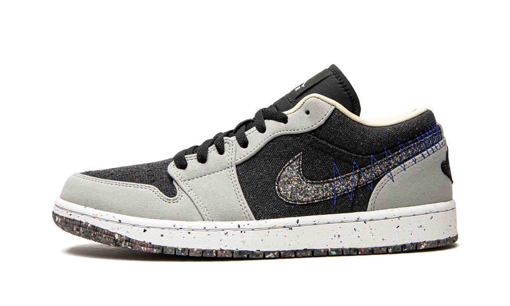 Jordan 1 Low SE Crater Schwarz Grau 