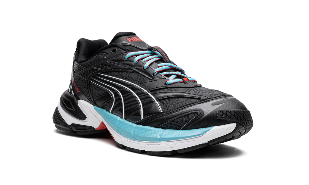 Puma Velophasis Luxe Sport Schwarz und Blau
