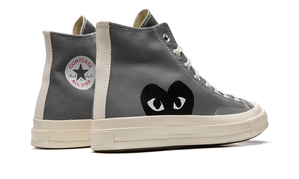 Converse Chuck 70 Hi "CDG Play - Stahlgrau"