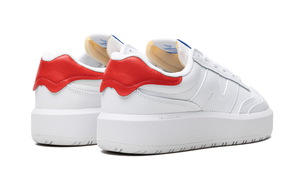 New Balance CT302 Weiß / Echtrot