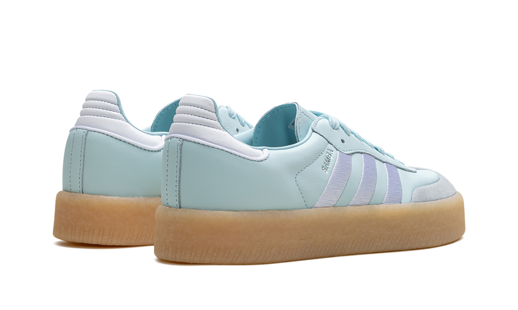 Adidas Sambae Almost Blau Silber Metallic Gum 