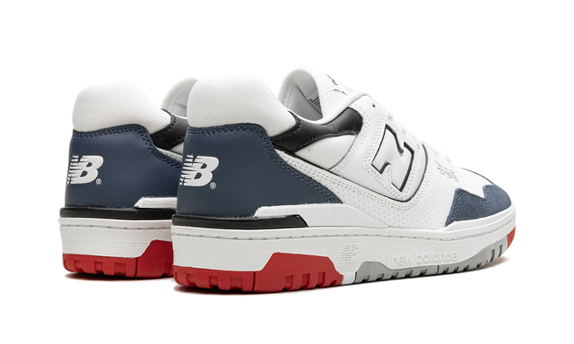 New Balance 550 Weiß Marine Rot
