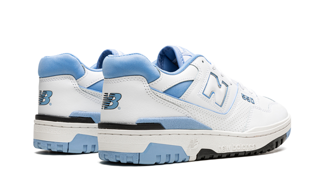 New Balance 550 Weiß Carolina Blau