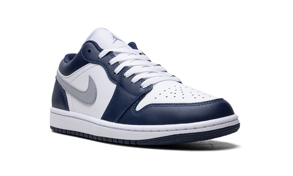 Jordan 1 Low Wolf Grau Mitternachtsmarine