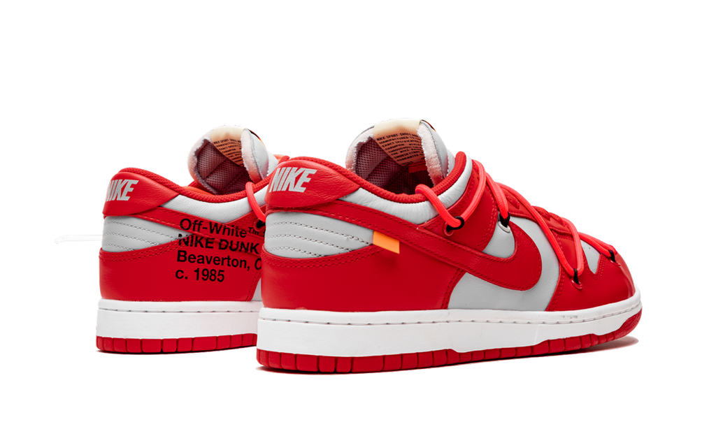 Nike Dunk Low Off-White University Rot