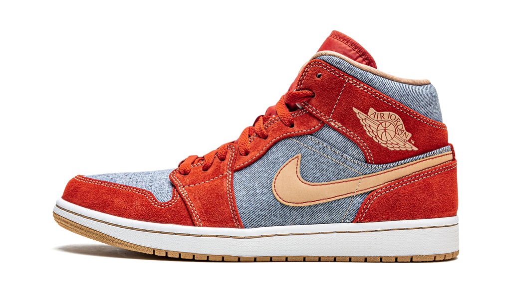 Jordan 1 Mid Denim Rot