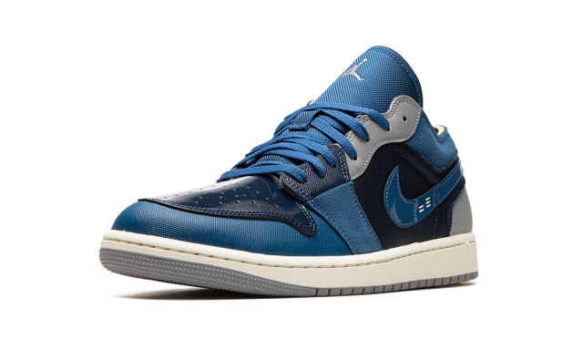 Jordan 1 Low SE Craft Obsidian French Blue Ashen Slate White 