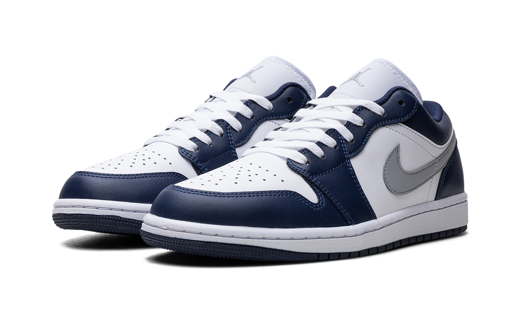 Jordan 1 Low Wolf Grau Mitternachtsmarine
