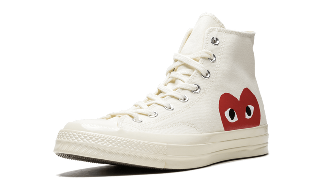 Converse Chuck Taylor All Star 70 Hi Comme des Garçons Play Weiß