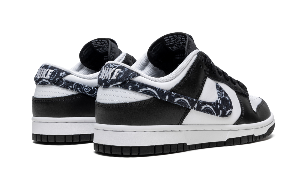 Nike Dunk Low Schwarzes Paisley