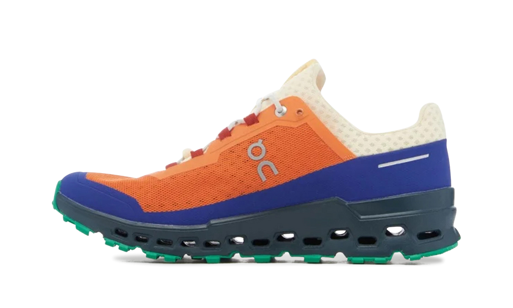 On Running Cloudultra Flame Orange / Blau
