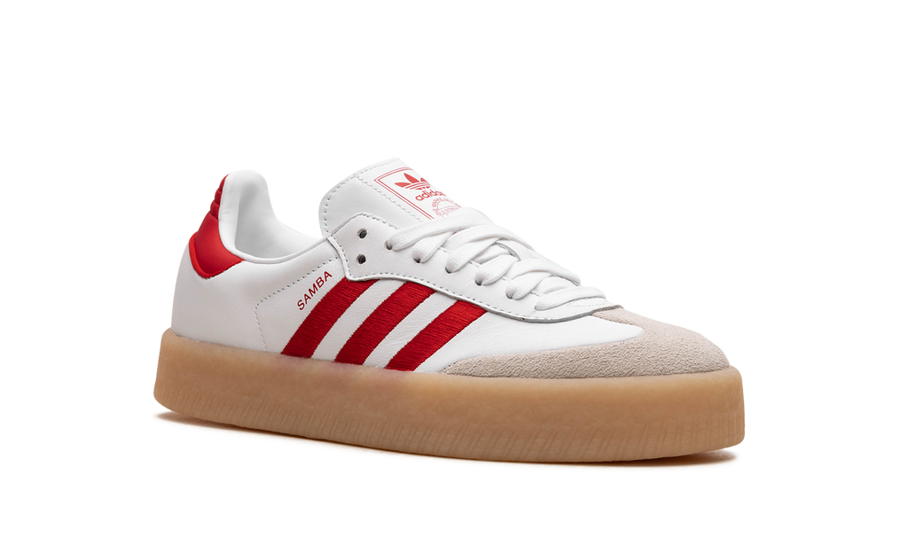 Adidas Sambae Weiß Better Scarlet Gum 