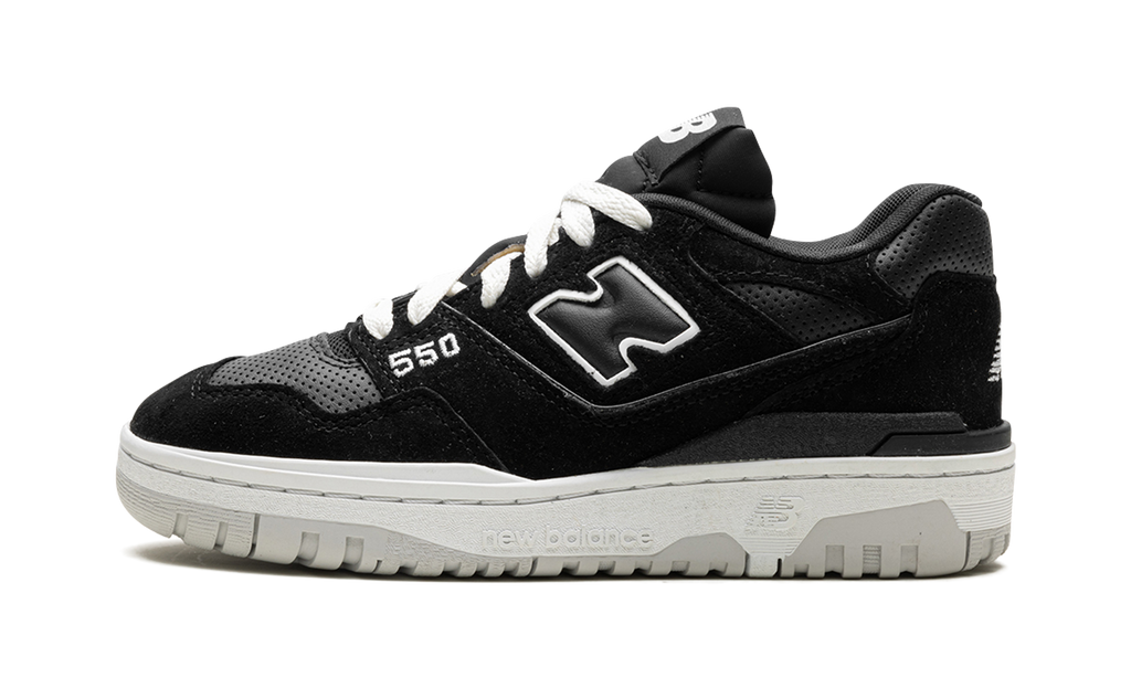 New Balance 550 Schwarzes Wildleder