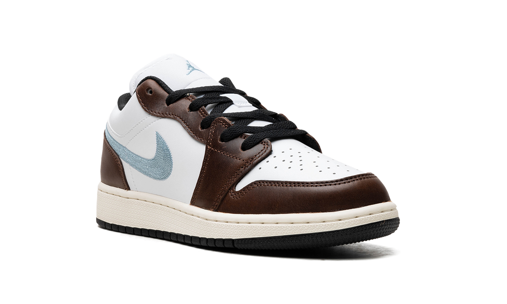 Jordan 1 Low Braun Blau Grau