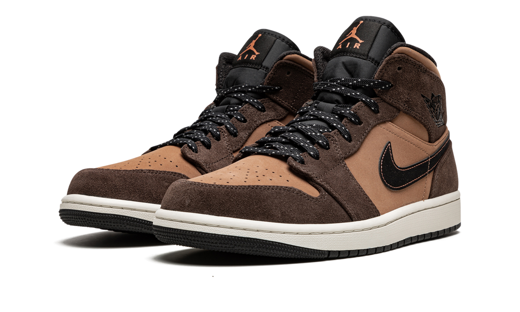 Jordan 1 Mid SE Dunkle Schokolade