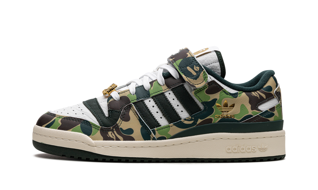 Adidas Forum 84 Low Bape 30. Jubiläum Grünes Camo