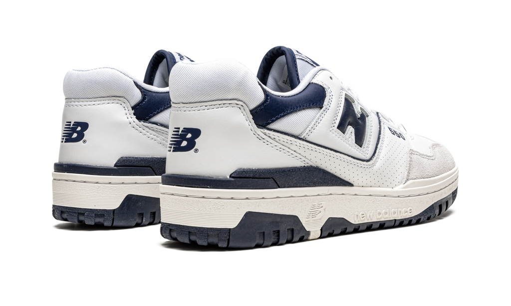 New Balance 550 Weiß Marineblau