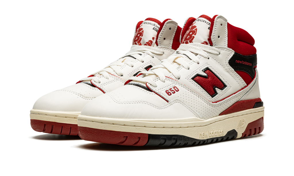 New Balance 650R Aimé Leon Dore - Weiß / Rot