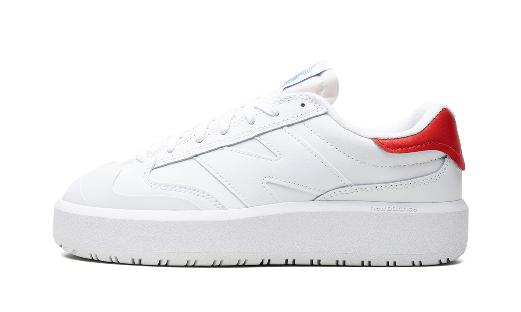 New Balance CT302 Weiß / Echtrot