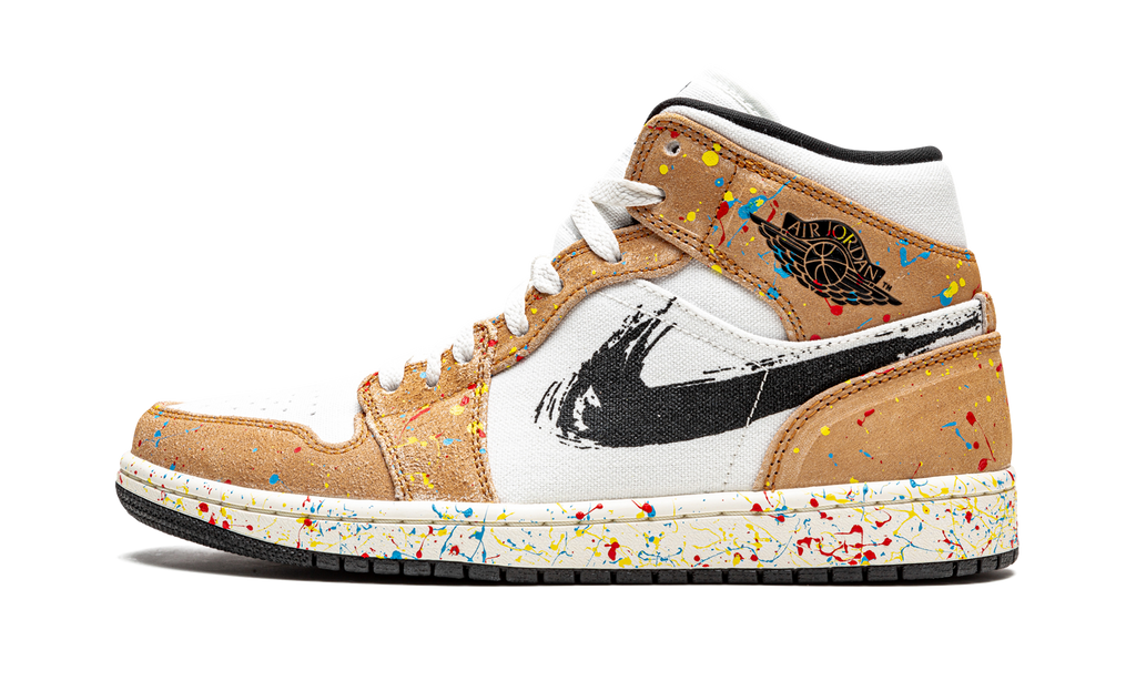 Pinselstrich Jordan 1 Mid SE