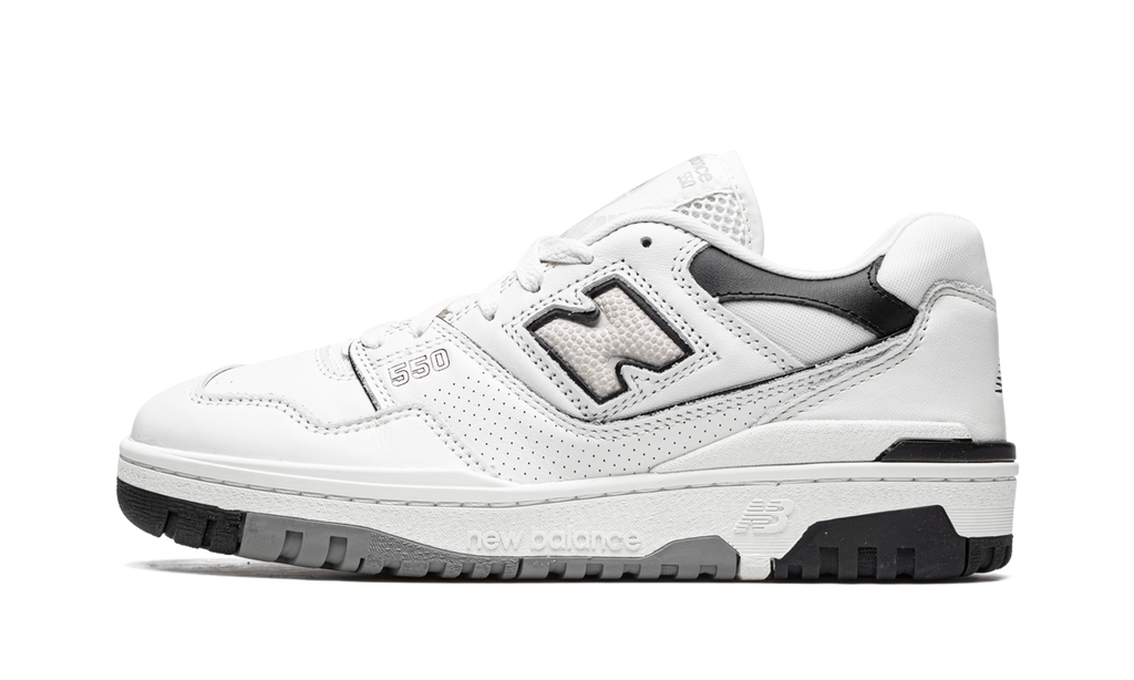 New Balance 550 Weiß Schwarz Regenwolke