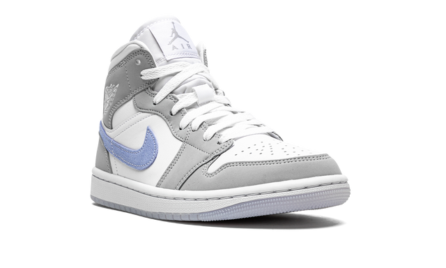 Jordan 1 Mid Wolf Grey Aluminium 