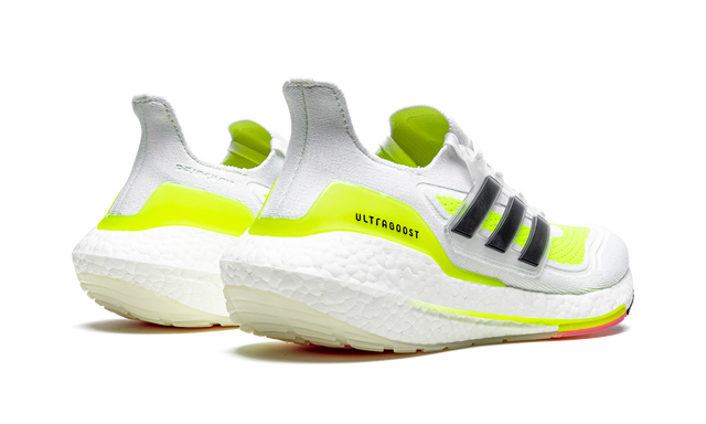 Adidas Ultraboost 21 Solar Gelb Weiß 