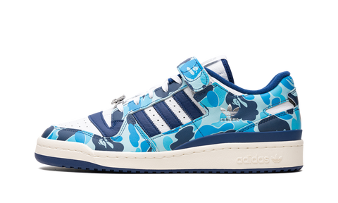 Adidas Forum 84 Low Bape 30. Jubiläum Blau Camo
