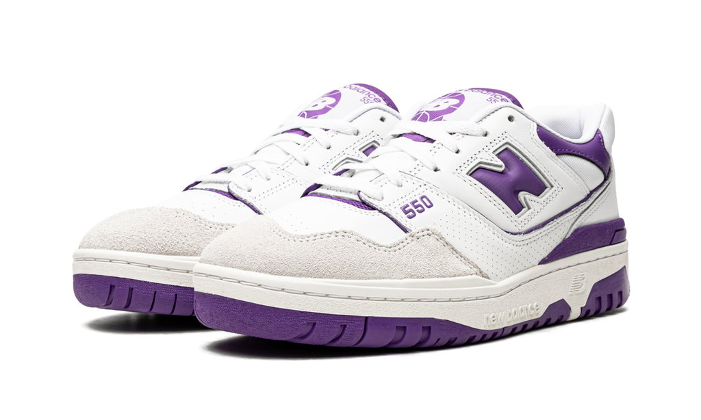New Balance 550 Lila Weiß