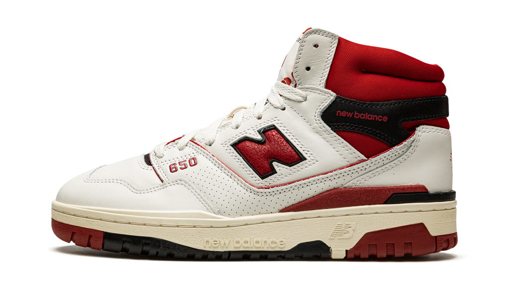 New Balance 650R Aimé Leon Dore - Weiß / Rot