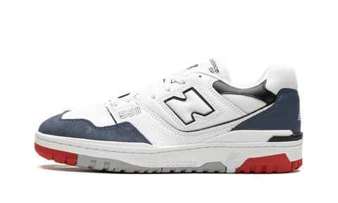 New Balance 550 Weiß Marine Rot