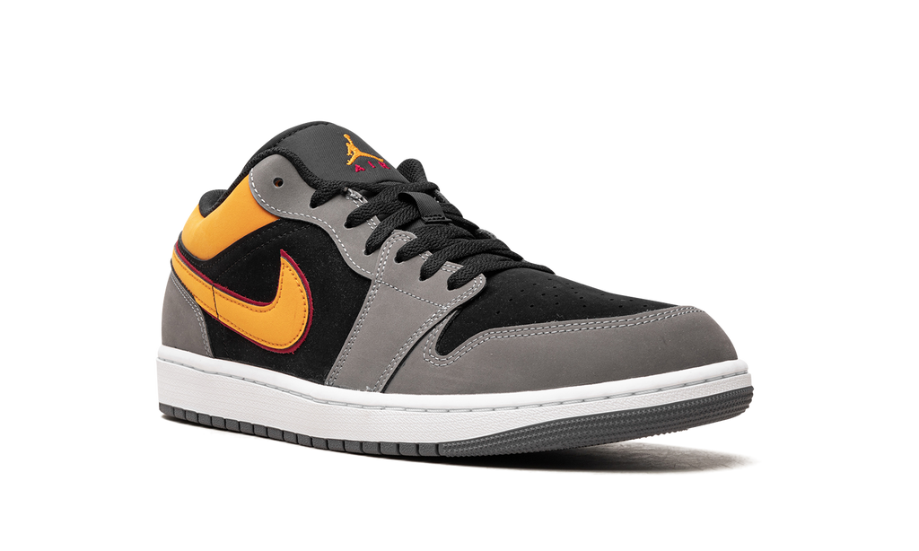 Jordan 1 Low Graphite Vivid Orange 