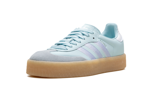 Adidas Sambae Almost Blau Silber Metallic Gum 