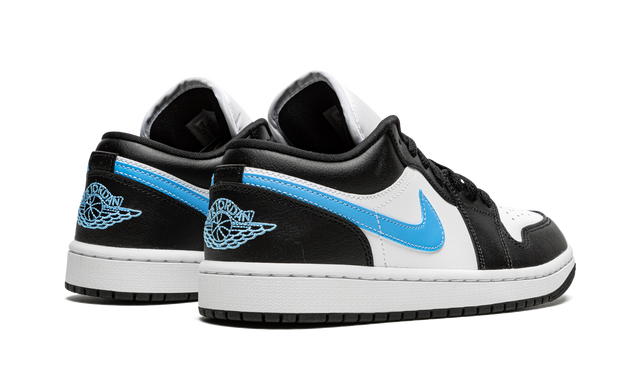 Jordan 1 Low Schwarz University Blau Weiß 