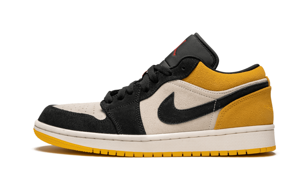 Jordan 1 Low University Gold Schwarz 